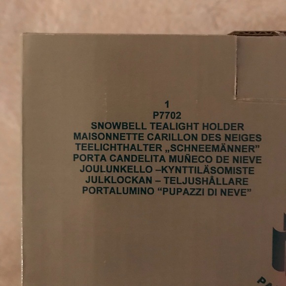 PARTYLITE SNOWBELL TEALIGHT HOLDER P7702 - Picture 6 of 9